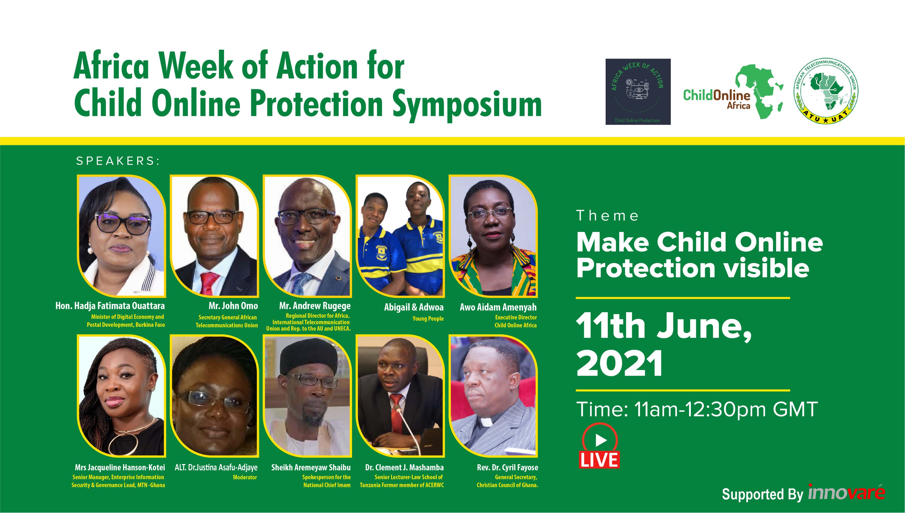 Africa Week of Action For Child Online Protection Symposium 2021